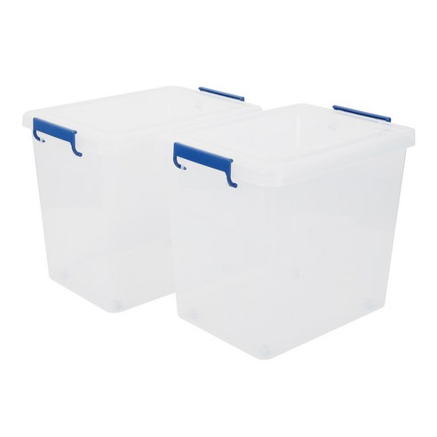 라이피스트 클라스 리빙박스 65L, 투명, 65L, 2개