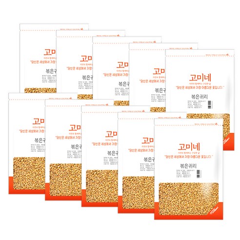 고미네 볶은 귀리, 150g, 10개