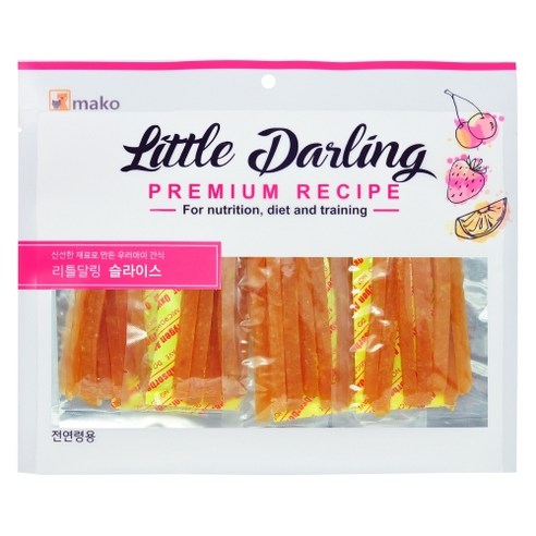 건강과 맛을 동시에! 리틀달링 닭가슴살 슬라이스로 사랑하는 반려견에게 행복을 선물하세요.