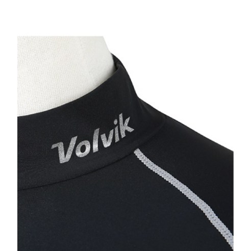 볼빅 남성용 아쿠아 골프 이너웨어 하프넥 긴팔 티셔츠는 블랙계열의 색상으로 제공되며 폴리에스터와 나일론으로 제작되었습니다.