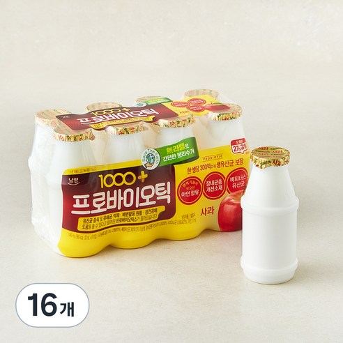 [로켓프레시] 남양유업 1000+ 프로바이오틱 사과