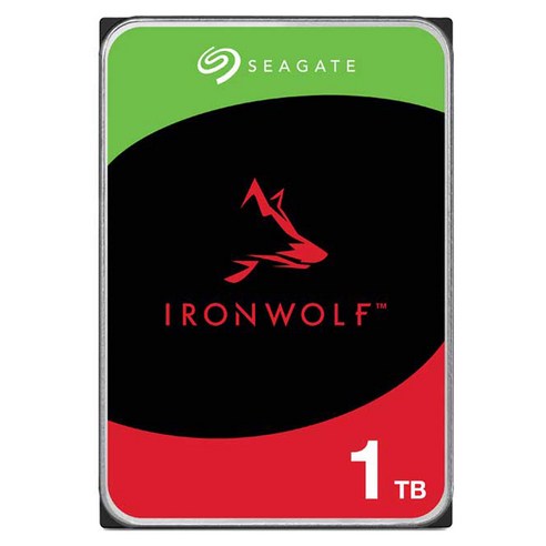 씨게이트 아이언울프 NAS 3.5 SATA HDD, ST1000VN008, 1TB