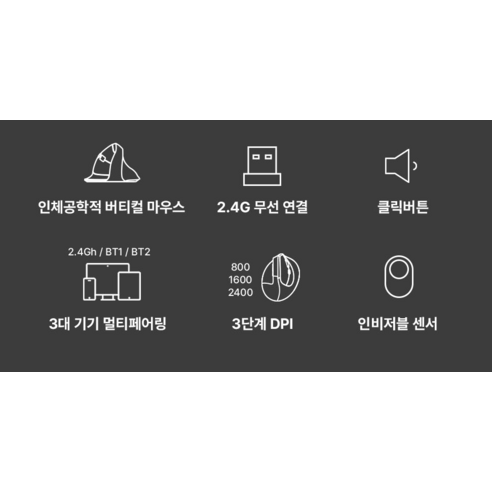 손목 건강 지킴이, 로이체 RX-680V 버티컬 마우스로 편안한 작업 환경을!