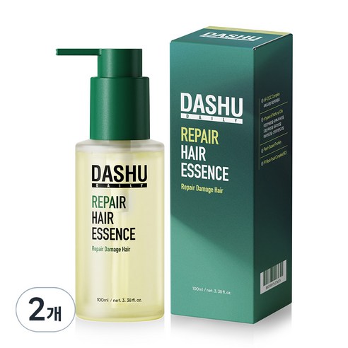다슈 데일리 리페어 헤어 에센스, 100ml, 2개