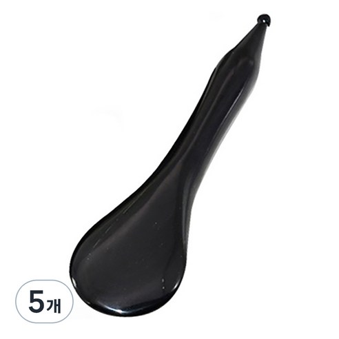 MEO 뿔 콕찍어 뷰티 페이스 얼굴 전용 마사지 괄사, 5개