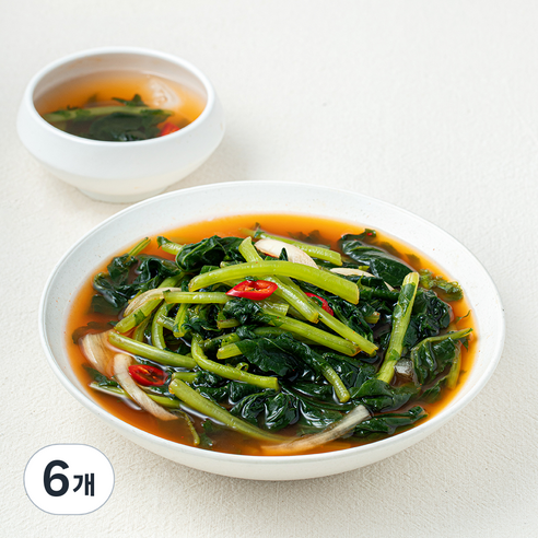 열무 물김치, 1.5kg, 6개