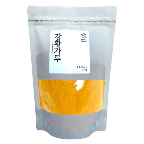 헬로우그린 강황가루, 500g, 1개