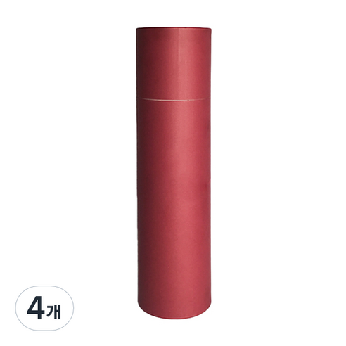 아토패키지 와인지통 750ml, 와인색, 4개