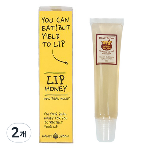HONEYSPOON 립밤 25g, 립허니, 2개