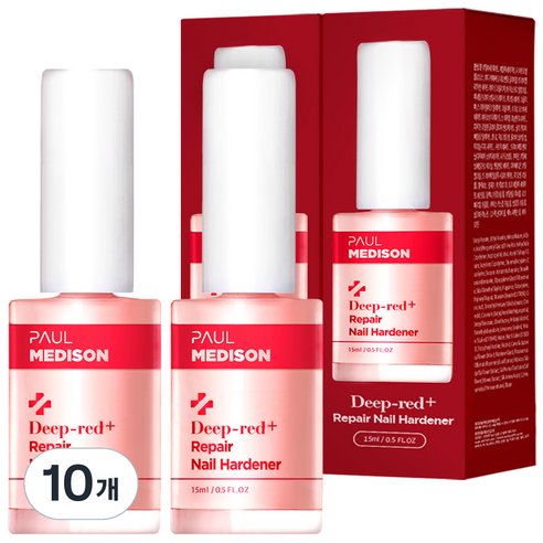 폴메디슨 딥레드 리페어 + 미니 사용설명서, 15ml, 10개