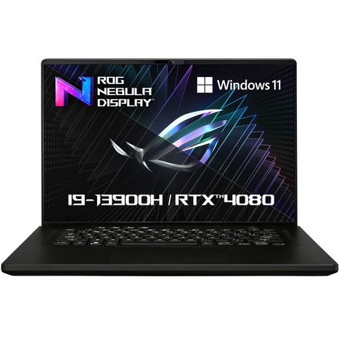 에이수스 2023 ROG 제피러스 M16 코어i9 인텔 13세대 지포스 RTX 4080, Off Black Anime Matrix version, 1TB, 32GB, WIN11 Home, GU604VZ-N4039W