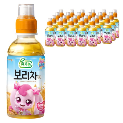 우리 아이 첫 보리차, 웅진 캐치 티니핑 유기농 보리차로 안심하세요! 티니핑보리차