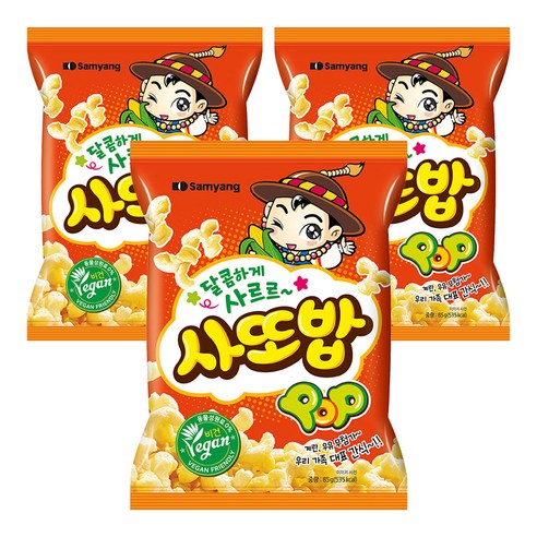 삼양 사또밥, 85g, 3개