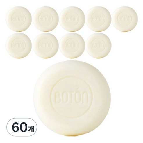 보통 유아 비누 무향, 100g, 60개