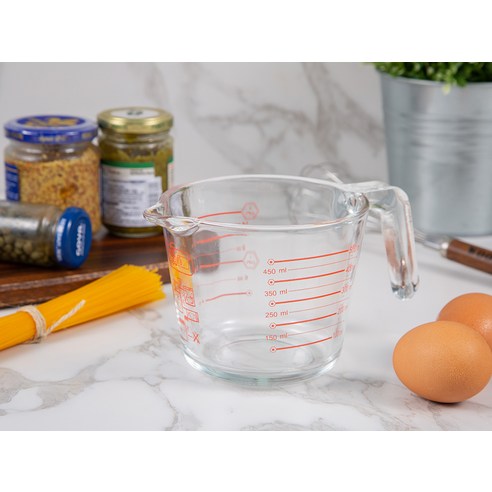 코멧 키친 오븐글라스 내열유리 멀티 계량컵: 주방에 필수적인 다용도 도구