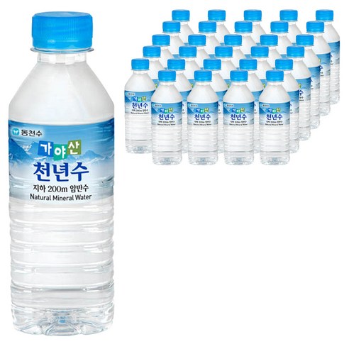 가야산천년수 생수, 330ml, 60개