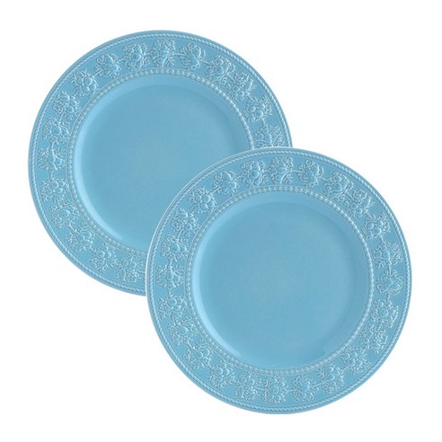 웨지우드 페스티비티 27cm 접시, 2p, 블루 접시