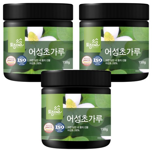 토종마을 어성초가루, 3개, 150g