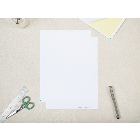 탐사 베이직 화이트 라벨지 A4: 효율적인 업무를 위한 깔끔하고 현명한 선택