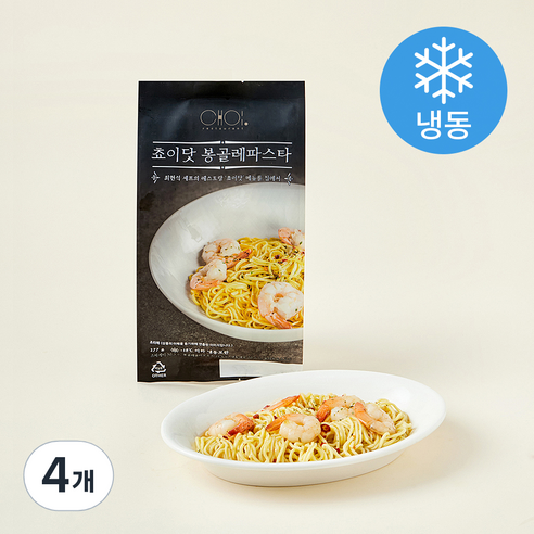 쵸이닷 봉골레 파스타 (냉동), 277g, 4개