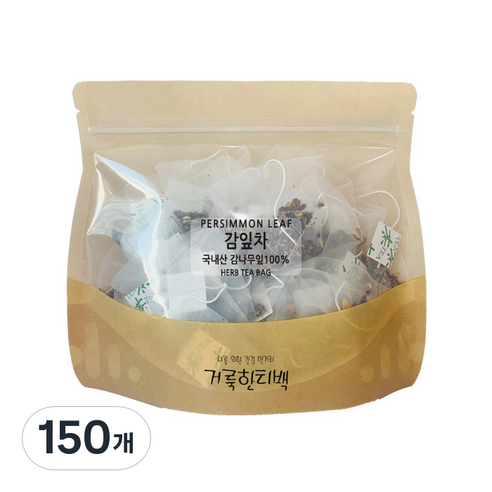 거룩한티백 감잎차 티백, 1g, 150개, 150개