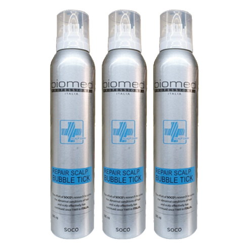 바이오메드 프로페셔널 스캘프 버블틱 헤어 모이스춰라이저, 300ml, 3개