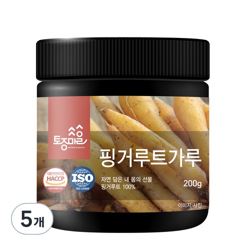 토종마을 핑거루트 건강 분말, 5개, 200g