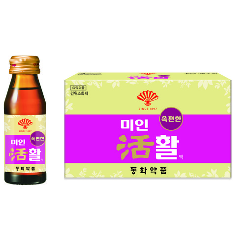 부채표 미인활 여성소화제 75ml, 10개