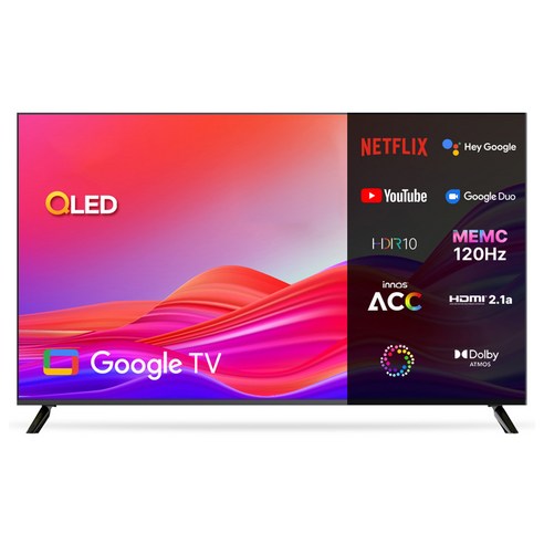 이노스 4K UHD QLED 구글 스마트 TV, 218cm(86인치), G86QLED, 무타공 벽걸이형(추가비용발생), 방문설치