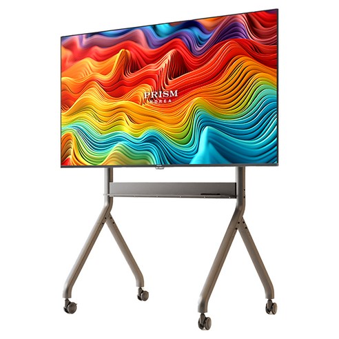 프리즘 4K UHD LED TV + 전동스탠드 세트, 190cm(75인치), PT750UD(TV), P220(전동스탠드), 무타공 벽걸이형(추가비용발생), 방문설치