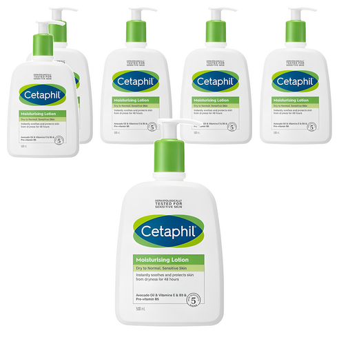 세타필 모이스춰라이징 로션, 500ml, 6개