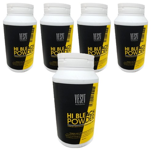 예스잇 하이 블리치 파우더 탈색제, 500g, 5개
