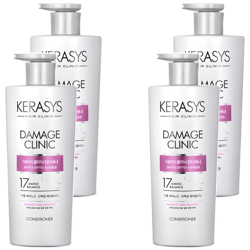 케라시스 데미지 클리닉 단백질 컨디셔너, 750ml, 4개