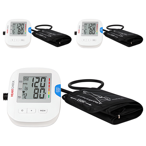 하트첵 팔뚝형 자동전자혈압계 HL868EA, 3개