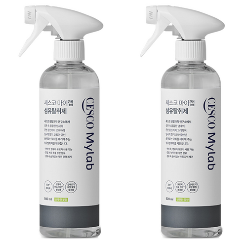 세스코마이랩 섬유탈취제 본품, 500ml, 2개, 꽃향