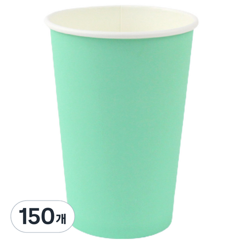 아이엔피 파스텔 종이컵 아이스민트 390ml, 150개