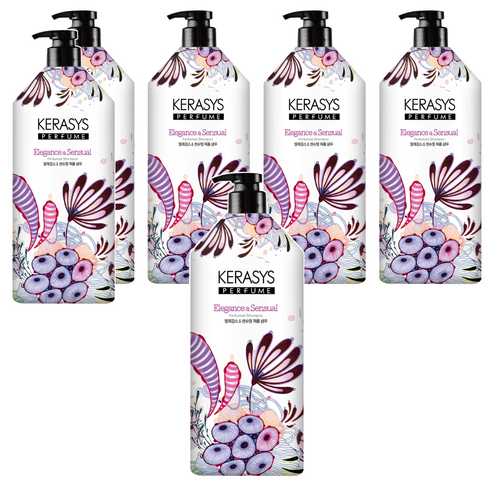케라시스 오리지널 퍼퓸 샴푸 엘레강스 앤 센슈얼, 1.5L, 6개