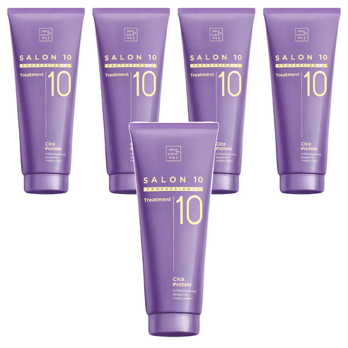 미쟝센 살롱 10 프로페셔널 시카 프로틴 트리트먼트, 5개, 215ml