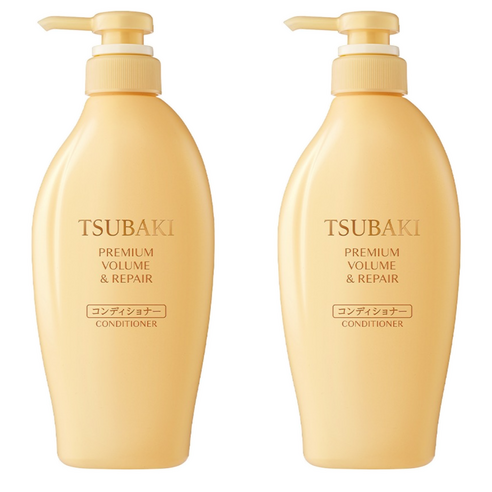 츠바키 프리미엄 볼륨 & 리페어 컨디셔너, 450ml, 2개