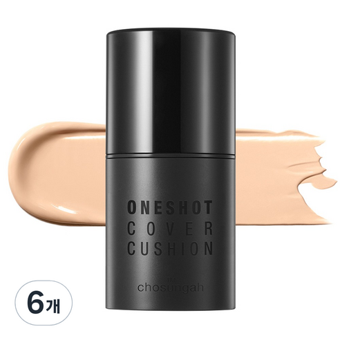 조성아TM 원샷 커버 파운데이션 SPF50+ PA++++ 30ml, 02 샌드 베이지, 6개