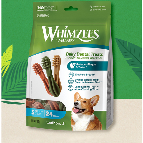 웰니스윔지스 덴탈츄 S: 사랑하는 반려견의 건강한 미소를 위한 현명한 선택