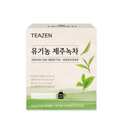 티젠 제주녹차, 1.2g, 40개입, 1개