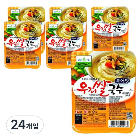 칠갑농산 우리쌀국수 북어맛, 82.5g, 24개입
