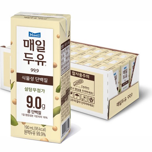 매일유업 매일두유 99.9, 190ml, 24개