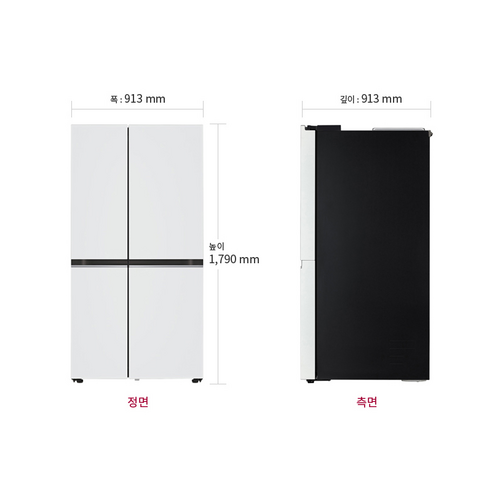 LG 디오스 오브제컬렉션 832L, 주방의 품격을 높이는 당신의 선택!