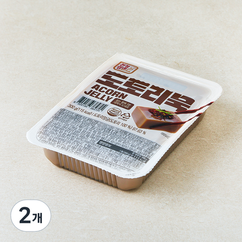 친정엄마 도토리묵, 300g, 2개, 1개입