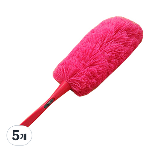 극세사 먼지털이, 핑크, 5개