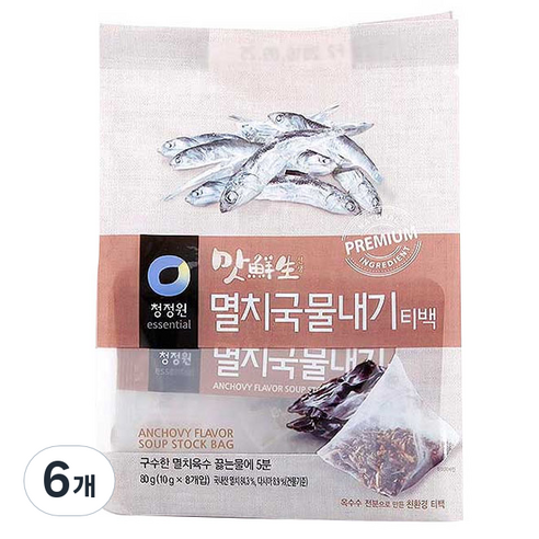 청정원 맛선생 80g, 6개