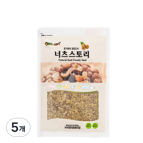 너츠스토리 호두분태, 500g, 5개