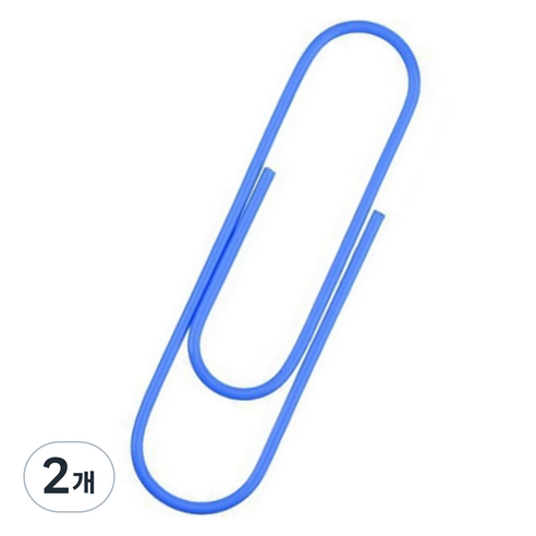 라이크존 다용도 클립 블루 100mm, 2개, 1개입